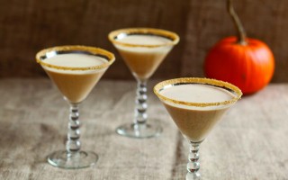 Halloween Etiquette | Pumpkin Martini