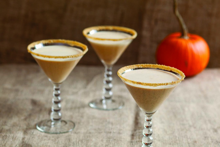 Halloween Etiquette | Pumpkin Martini