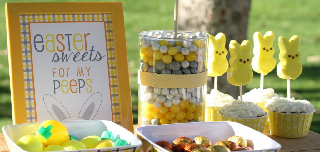 Kid's Easter Table