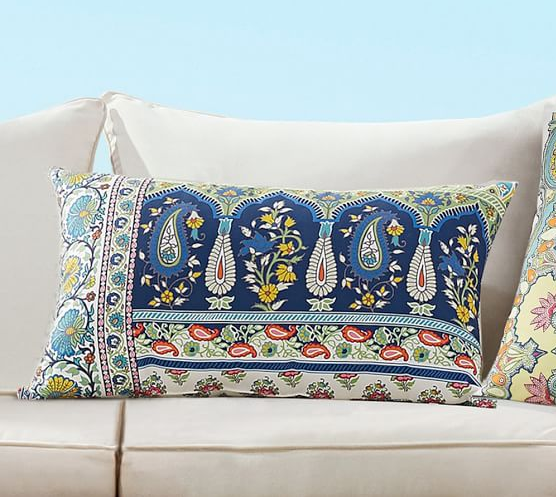 Pottery Barn's Marnie Paisley Indoor/Outdoor Pillow