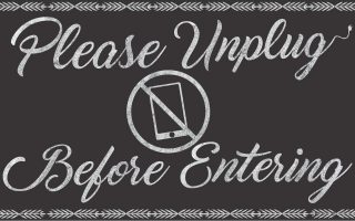 Unplugged Wedding Etiquette