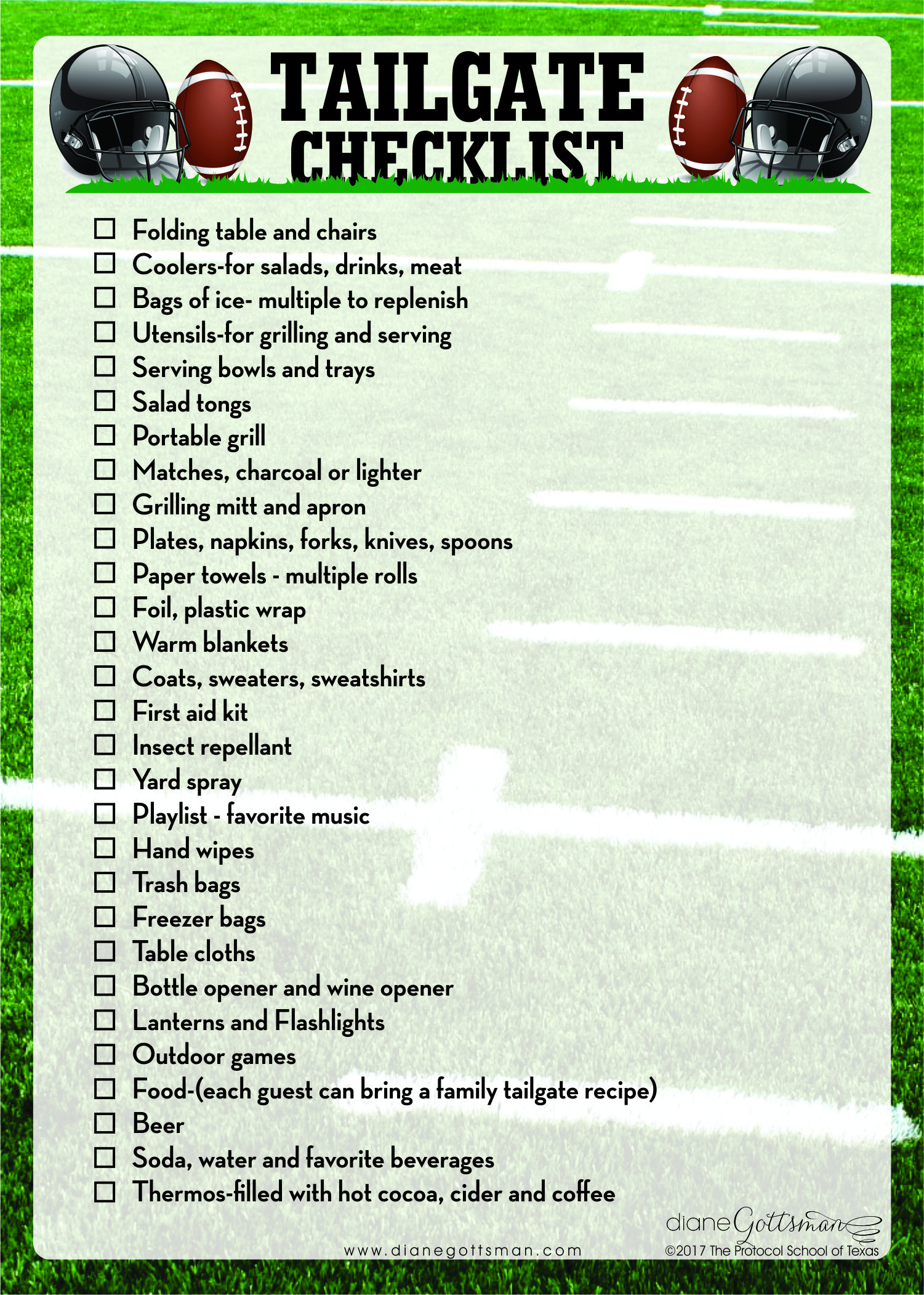 https://dianegottsman.com/wp-content/uploads/2017/09/Tailgate-Party-Checklist.jpg