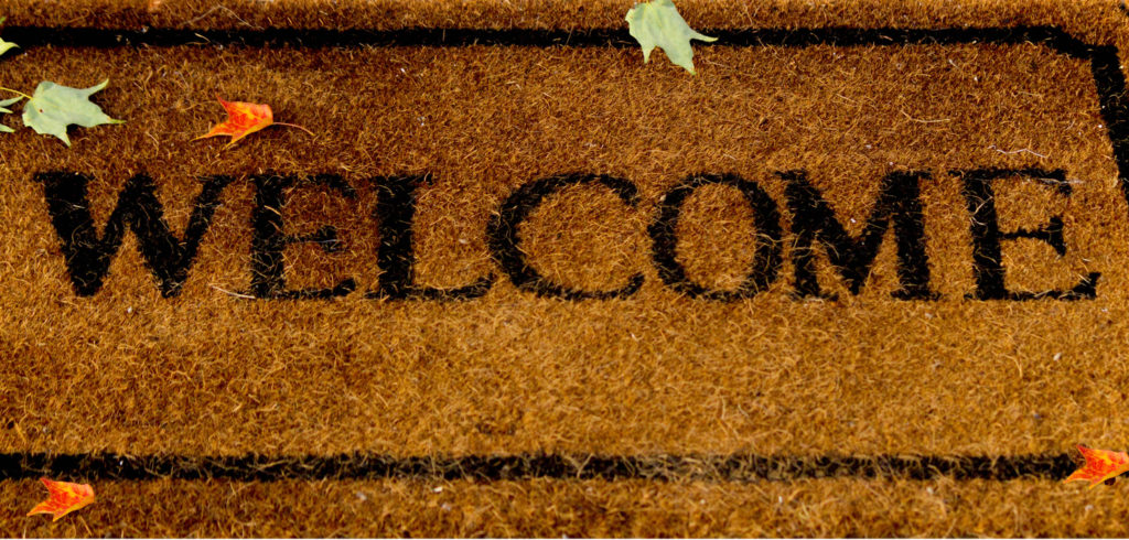 Lay Out the Welcome Mat