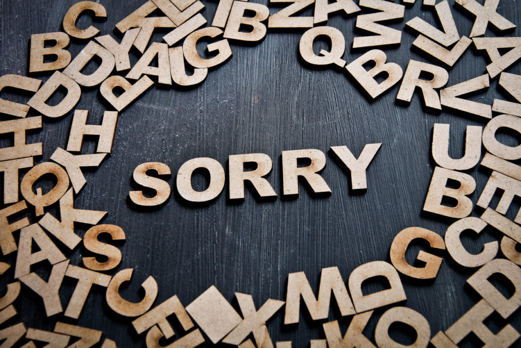 6 Elements of an Apology