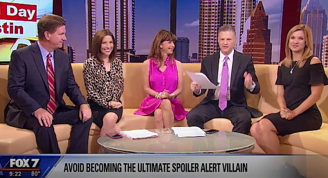 Spoiler Alert Etiquette