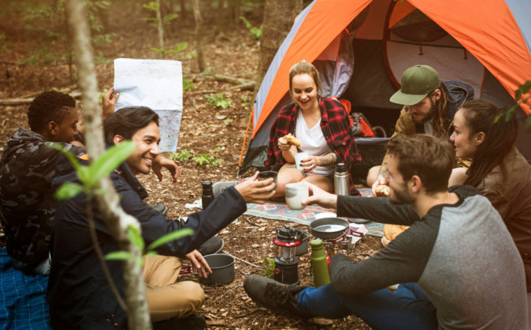 Camping trip, camping tips, camping etiquette, modern manners, etiquette expert