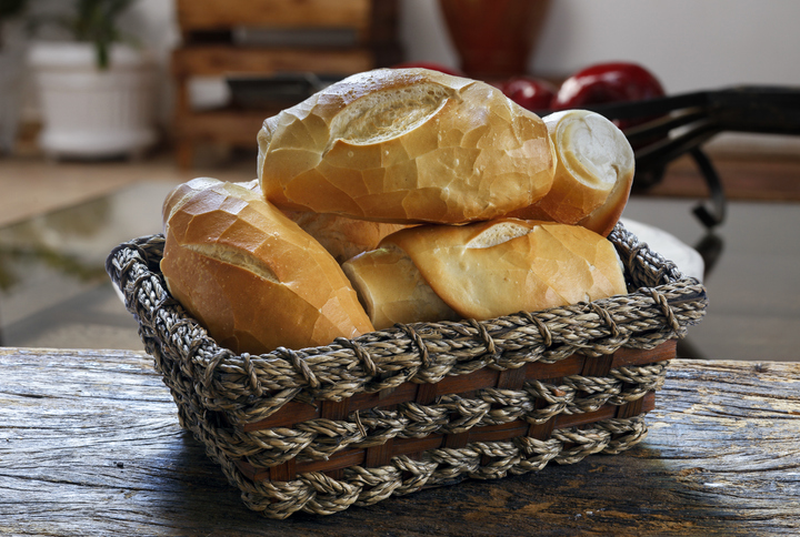 French bread food, pao frances