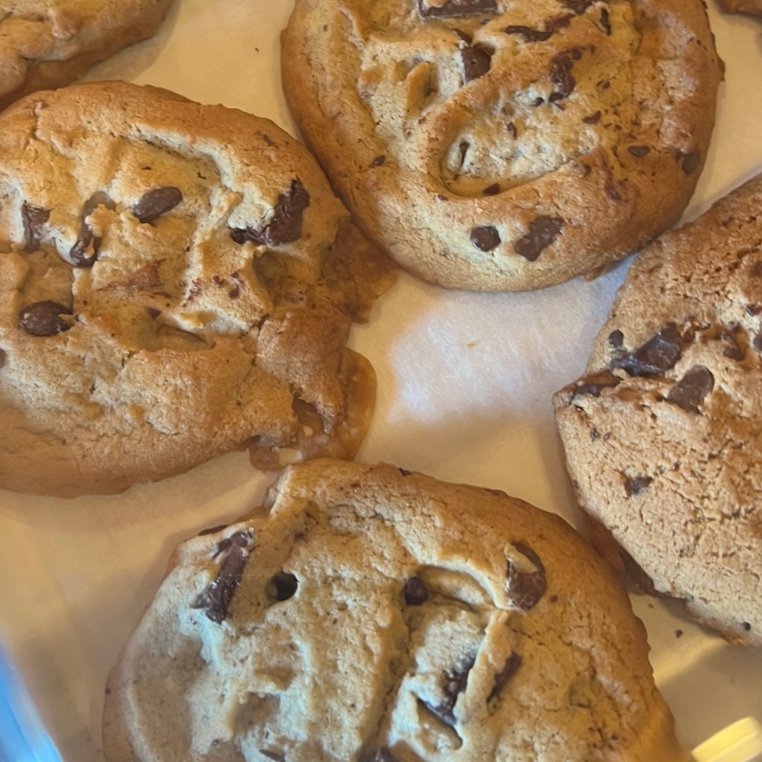 Chocolate Chip Cookies on Tray