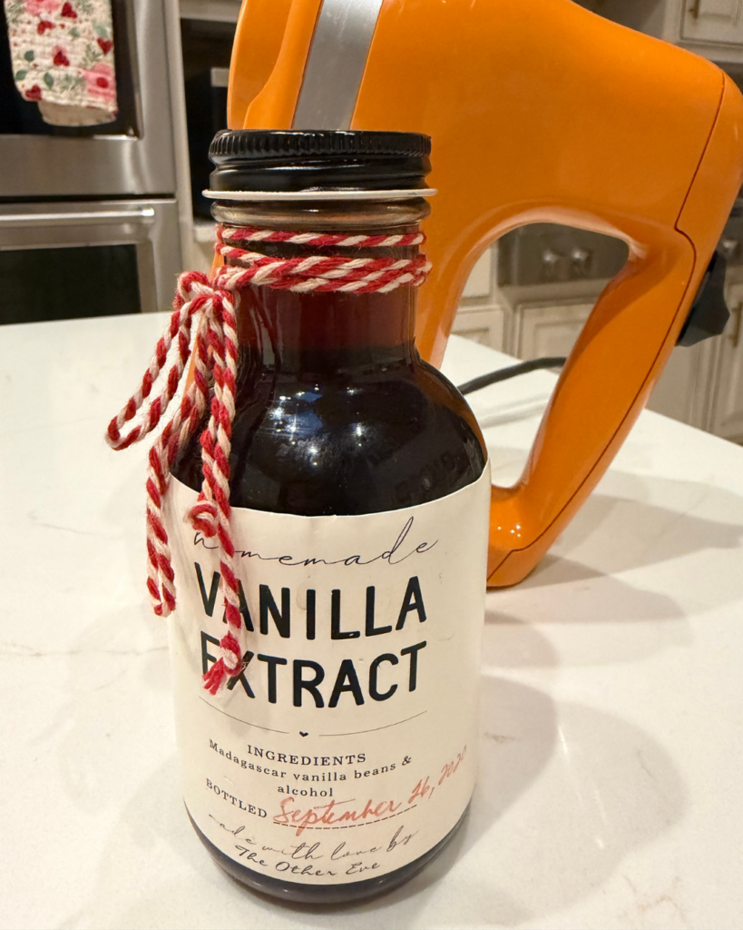 homemade vanilla extract 